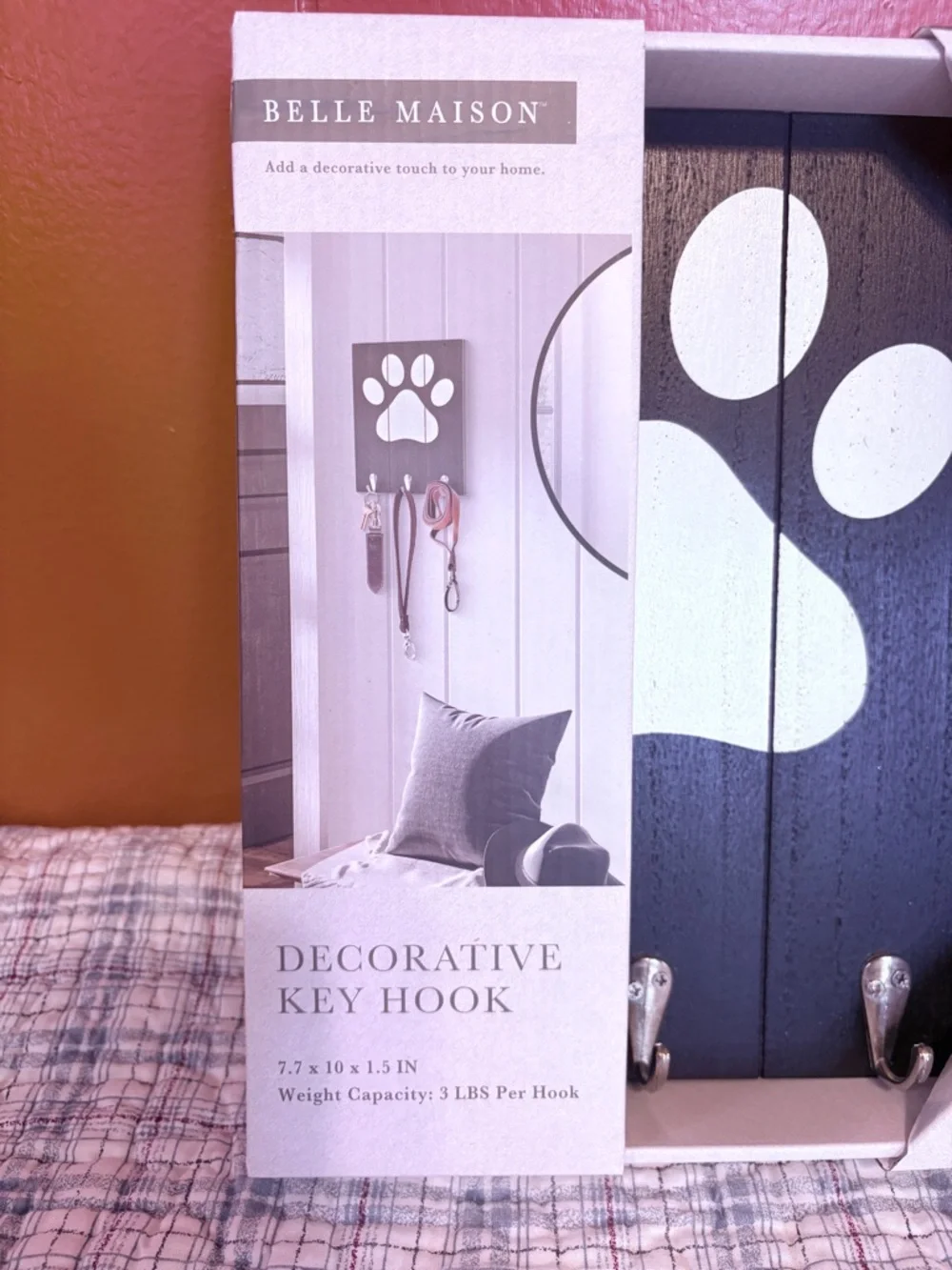 Belle Maison Paw Decorative Wall Key Hook